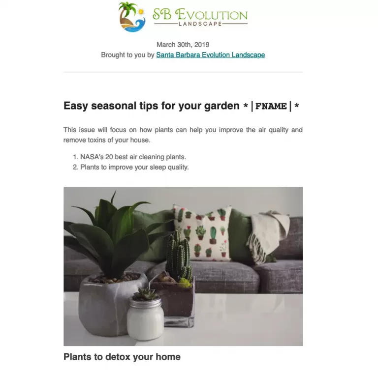 An example of how do we write an interesting and helpful newsletter
