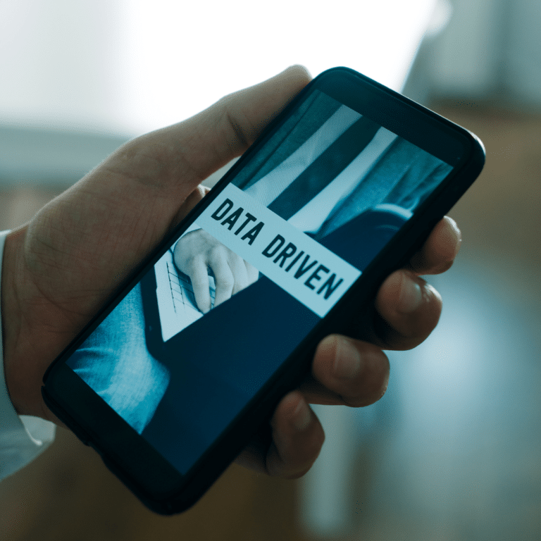 Smartphone with data-driven writing